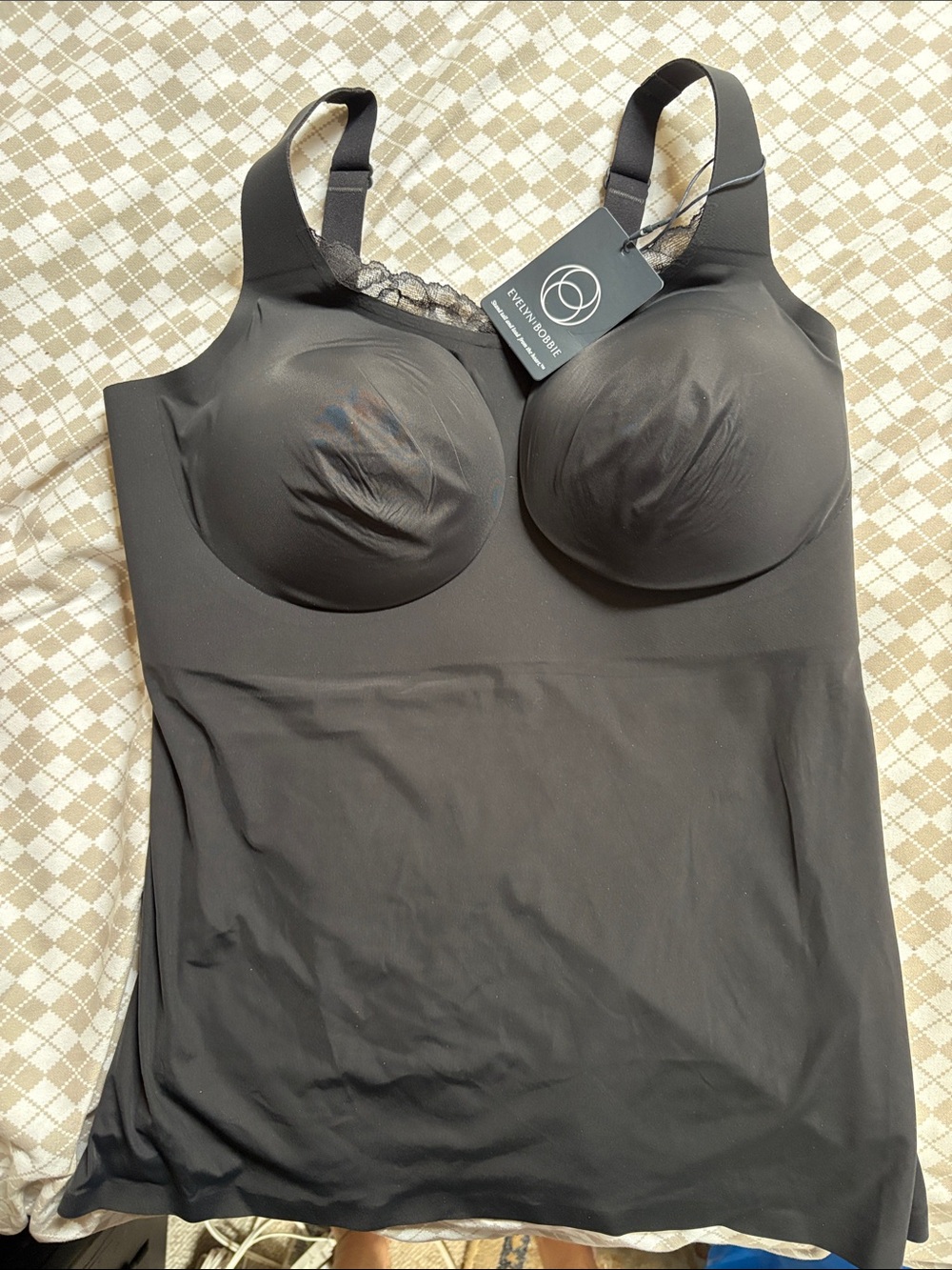 Evelyn & Bobbie Black NWT Supportive Shaping Camisole